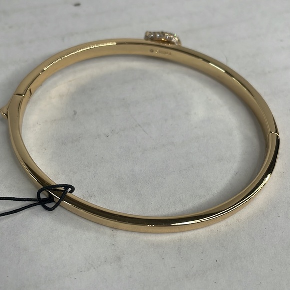 Coach Signature C Pave turnlock bangle bracelet NWT - Picture 6 of 9